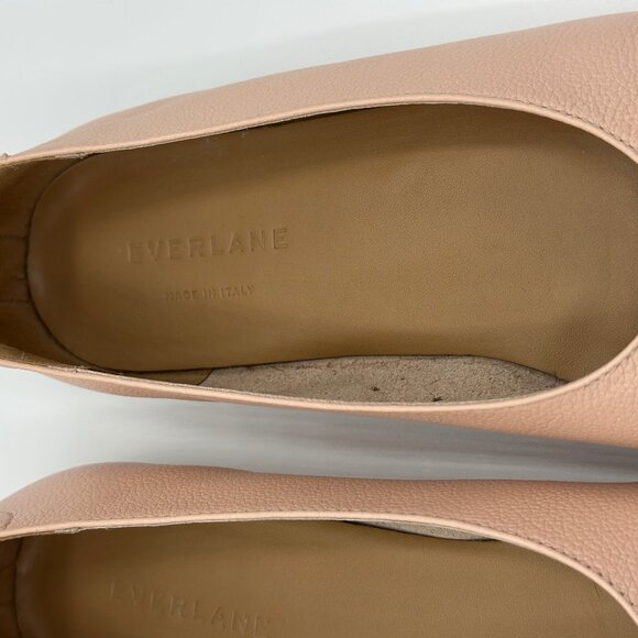 Everlane Women's The Day Glove Leather Ballet Flats In Pale Pink Size 8 - Picture 7 of 9